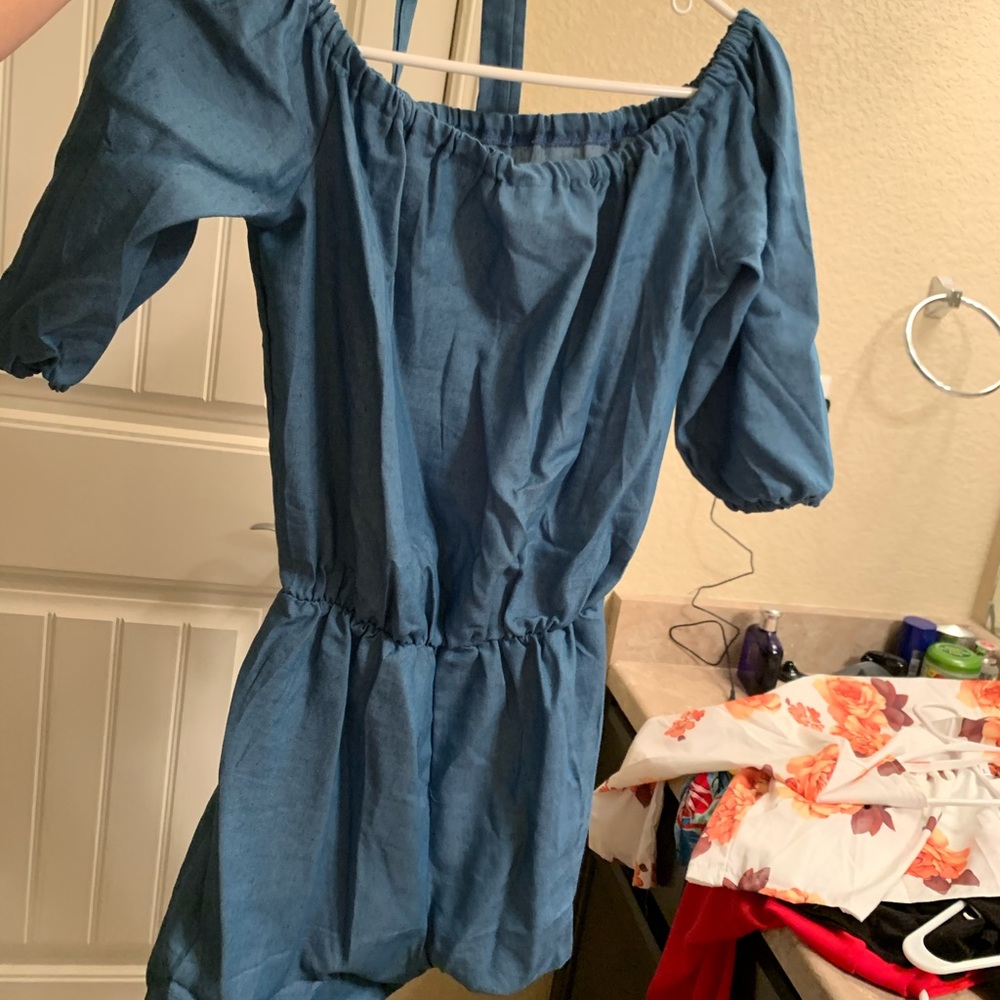 Off the shoulder romper
